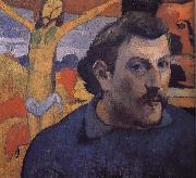 Paul Gauguin Yellow Christ's self-portrait oil on canvas